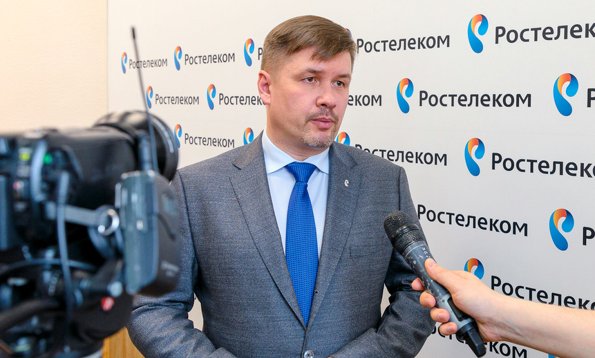 Директор Архангельского филиала ПАО «Ростелеком» Андрей Прищемихин.